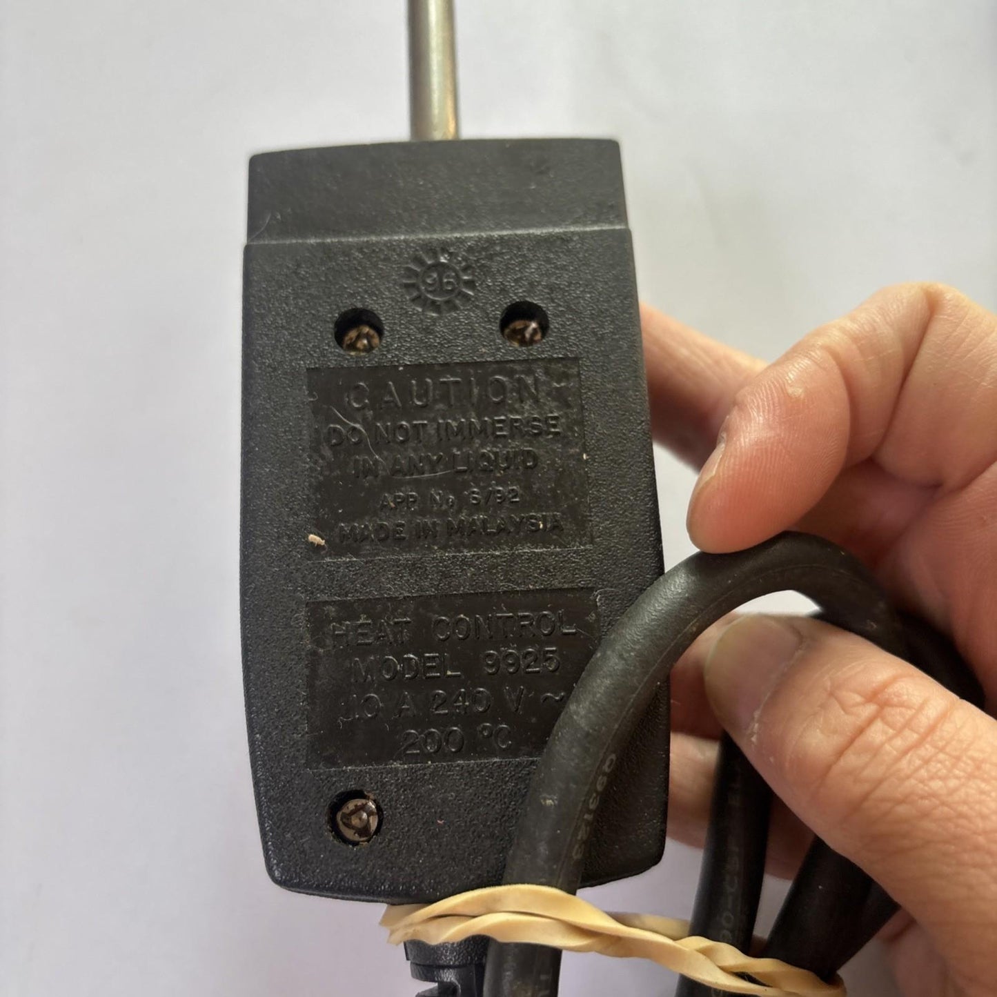 Genuine Black & Decker Temperature Heat Control Probe Model 9925 Power Supply