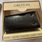 Oroton Leather Keycase Wallet Black *Never Used*