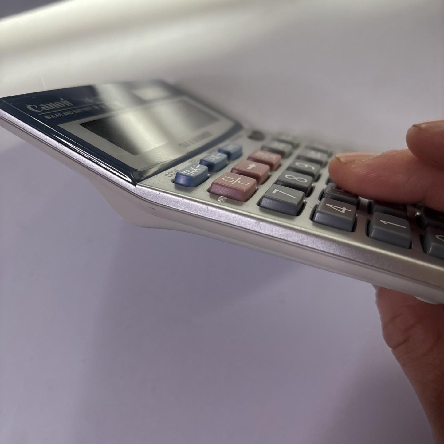 Canon Tax & Business Calculator LS-100TS 10 Digit Solar Battery