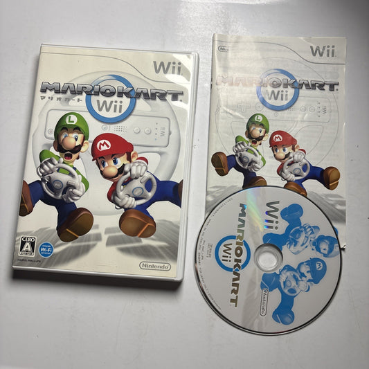 Mario Kart Wii Nintendo Wii NTSC-J JAPAN 2008 Racing Game