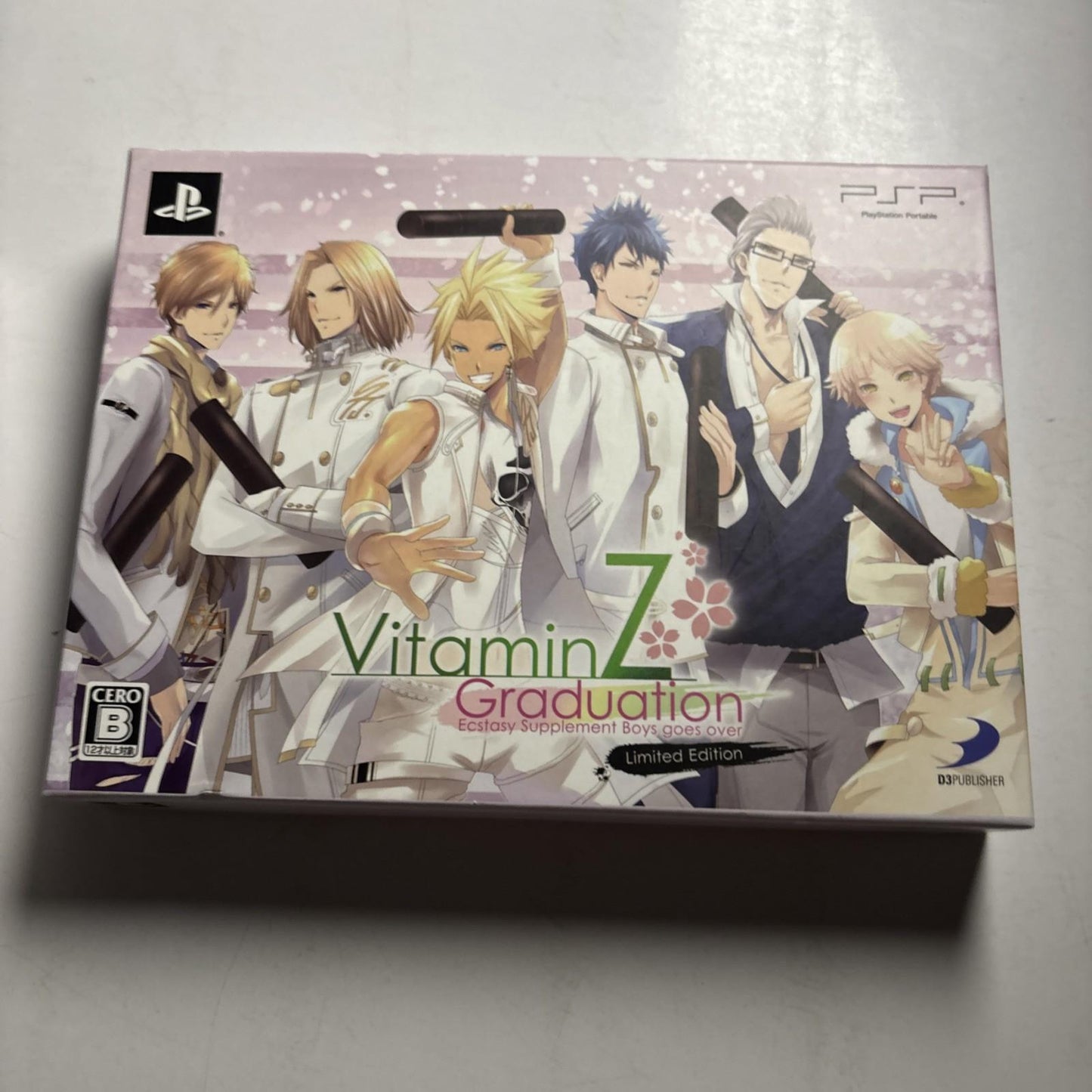 VitaminZ Graduation [Limited Edition] PSP PlayStation Portable JAPAN *Never Used