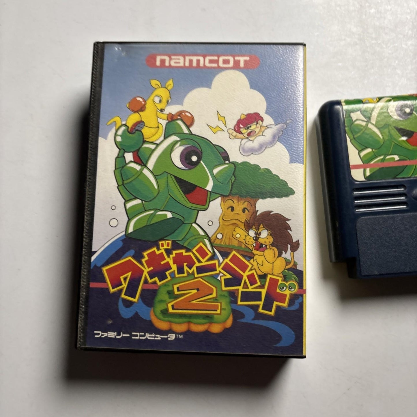 Wagyan Land 2 FC Nintendo Famicom NES NTSC-J JAPAN 1990 Platformer NAMCO Game