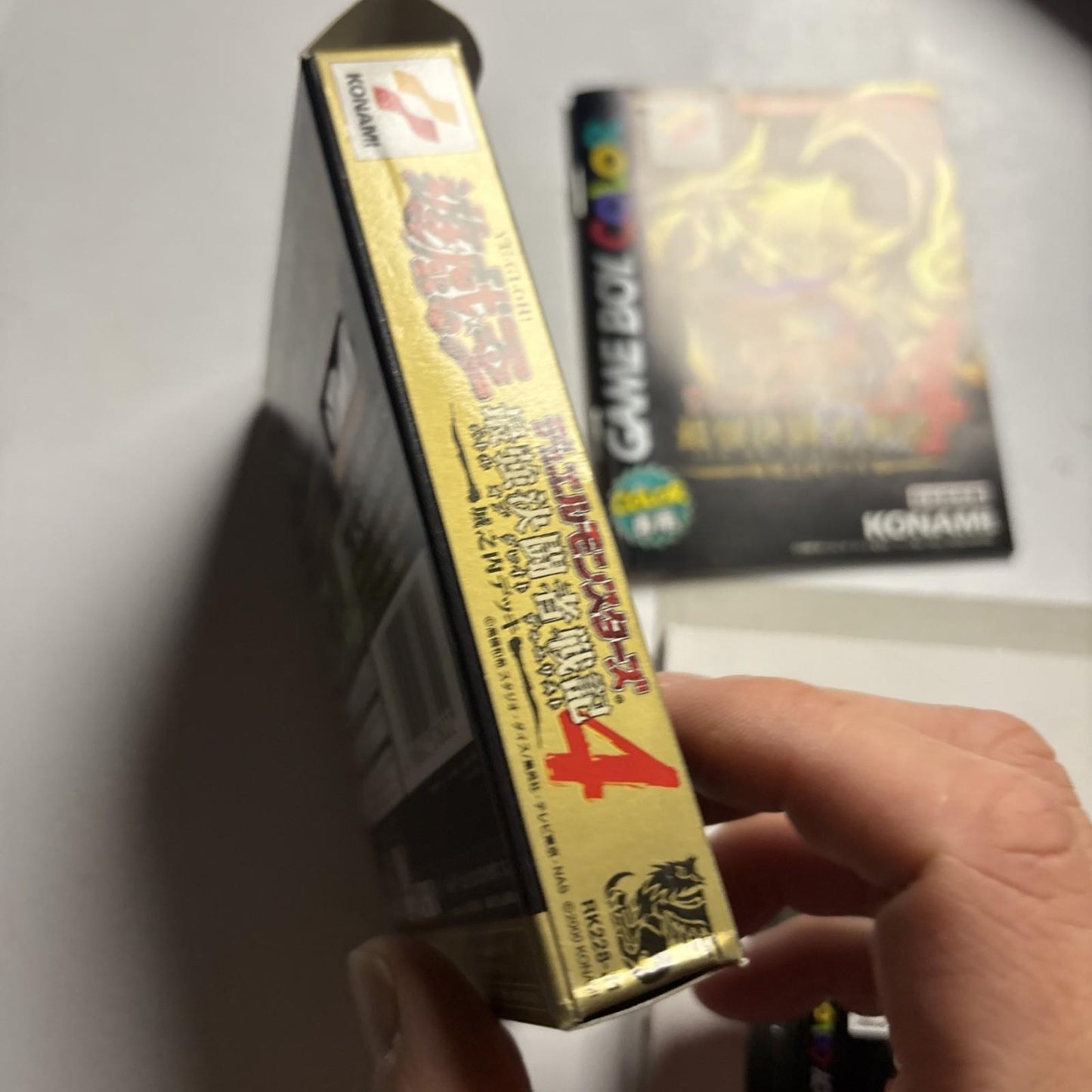 Yu-Gi-Oh! Duel Monsters 4 GBC Nintendo Gameboy Color JAPAN Game Complete