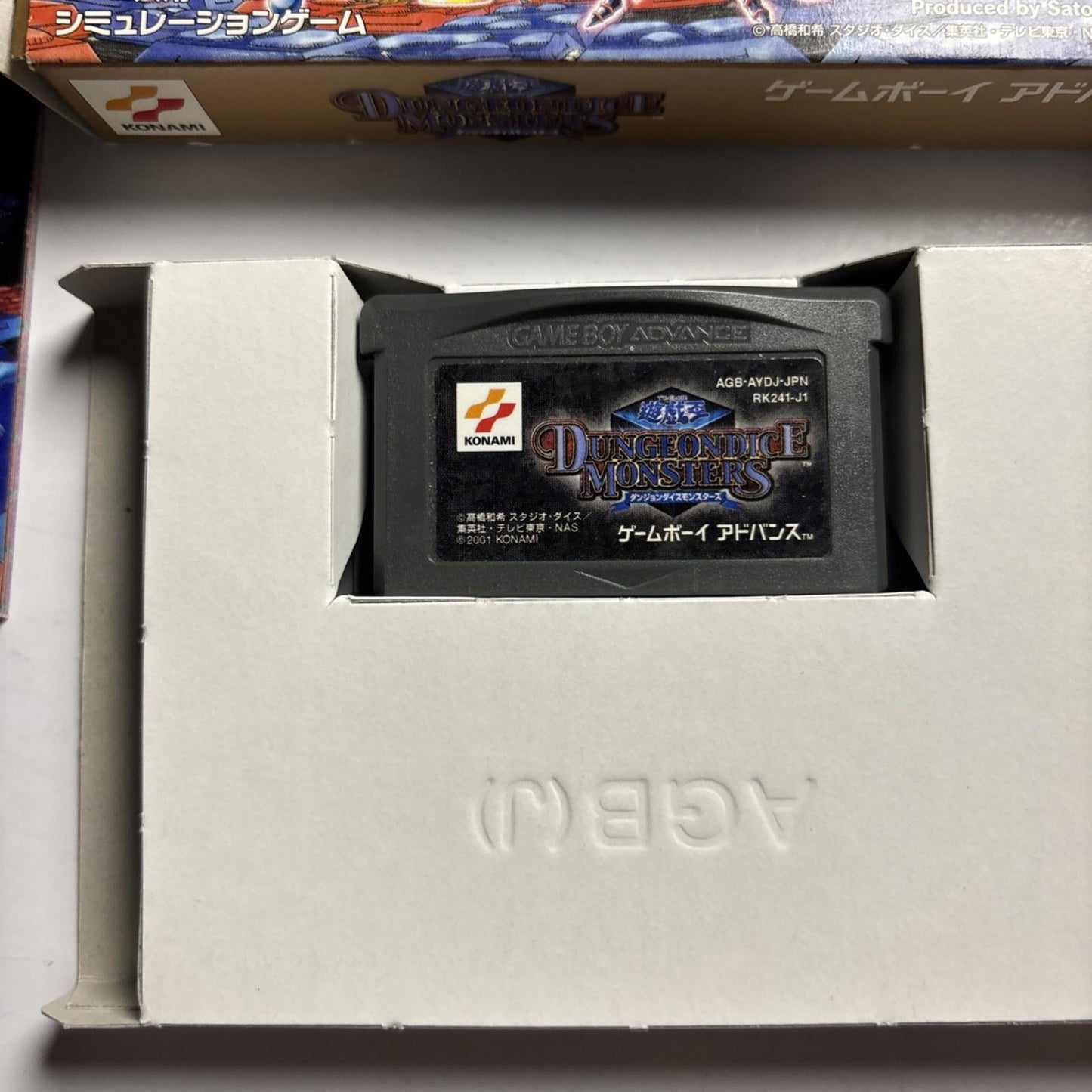 Yu-Gi-Oh!: Dungeondice Monsters GBA Nintendo Gameboy Advance JAPAN Complete