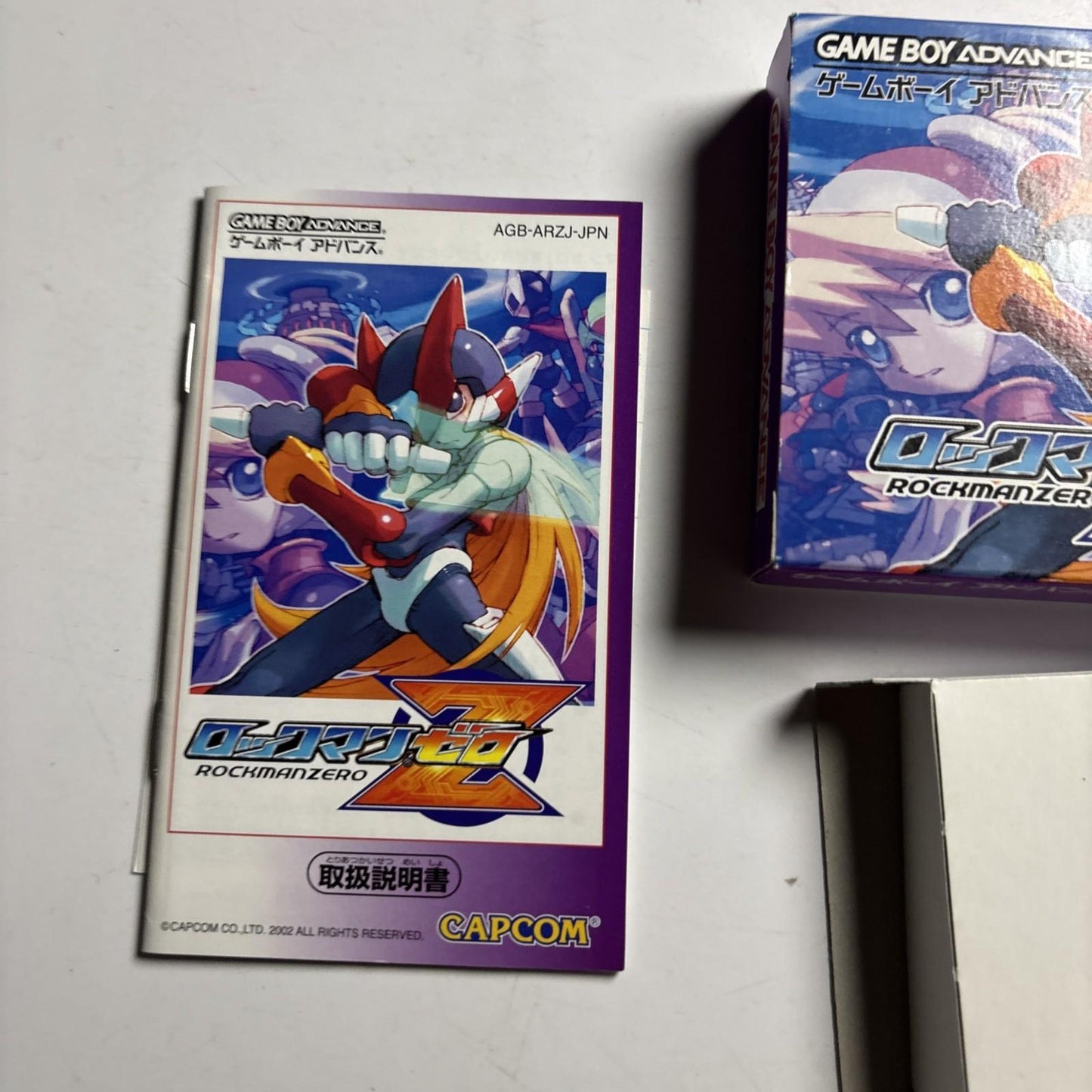 Rockman Zero GBA Nintendo Gameboy Advance JAPAN Capcom 2002 Game Complete