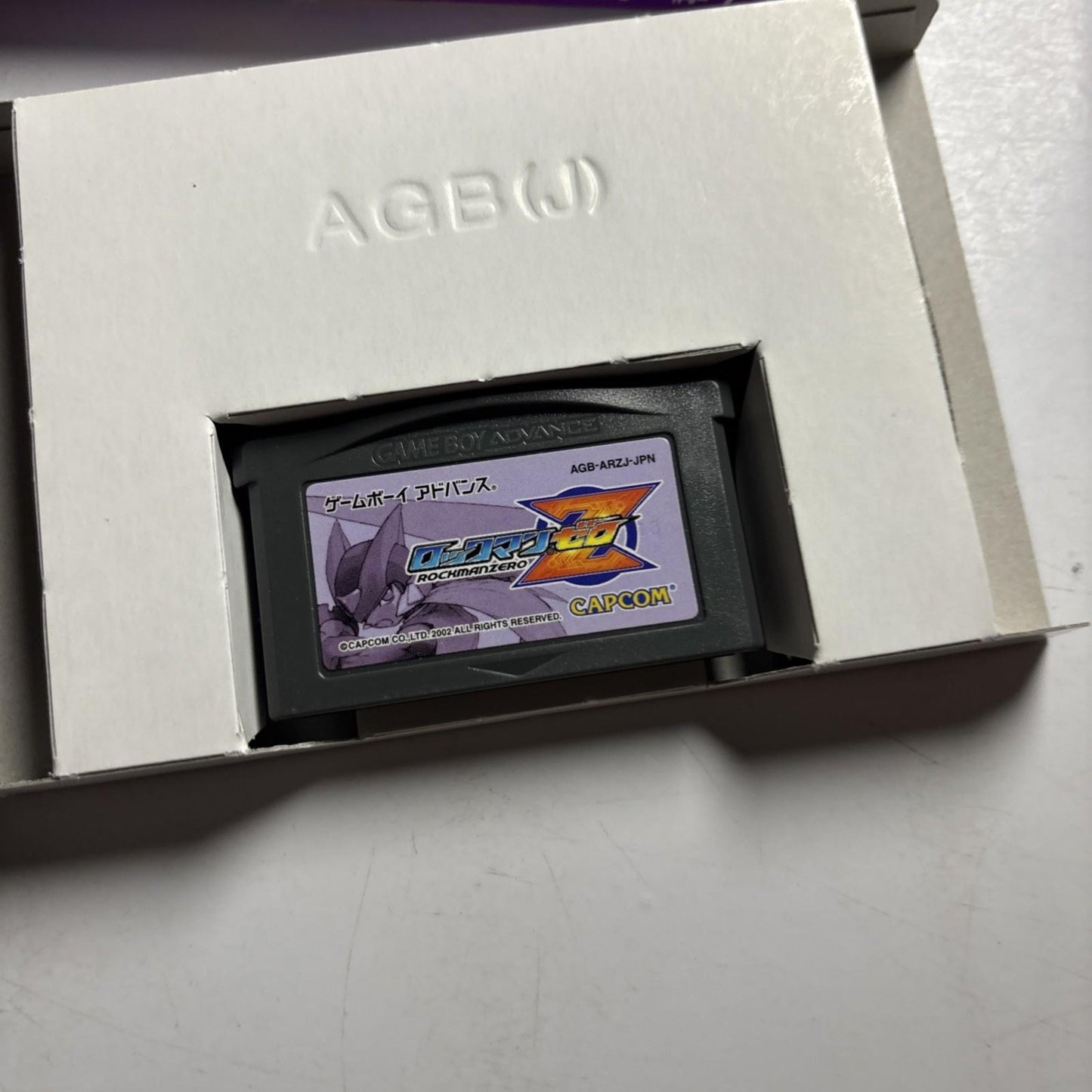 Rockman Zero GBA Nintendo Gameboy Advance JAPAN Capcom 2002 Game Complete