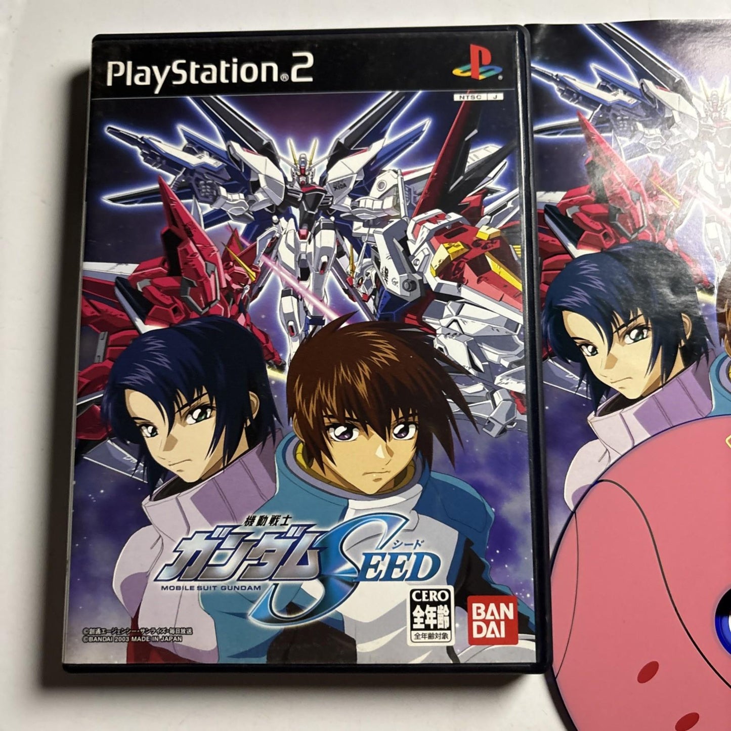 Mobile Suit Gundam: Seed PS2 Sony PlayStation NTSC-J JAPAN 2003 Game Complete