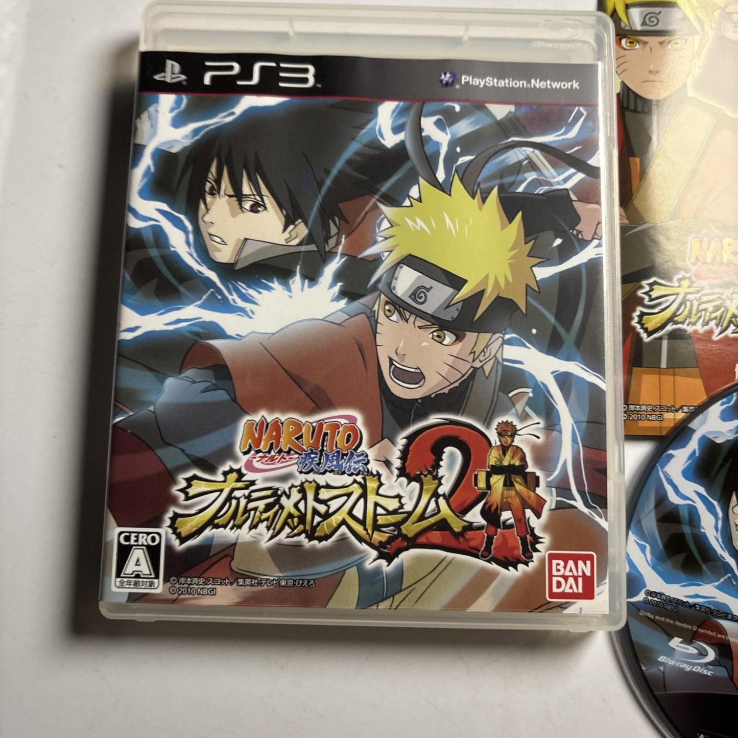 Naruto Shippuden: Ultimate Ninja Storm 2 PS3 PlayStation 3 JAPAN Game Complete