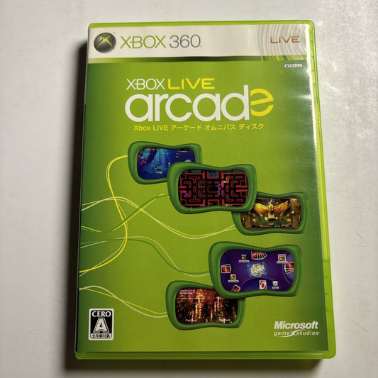 Xbox Live Arcade Microsoft XBOX 360 NTSC-J JAPAN Game