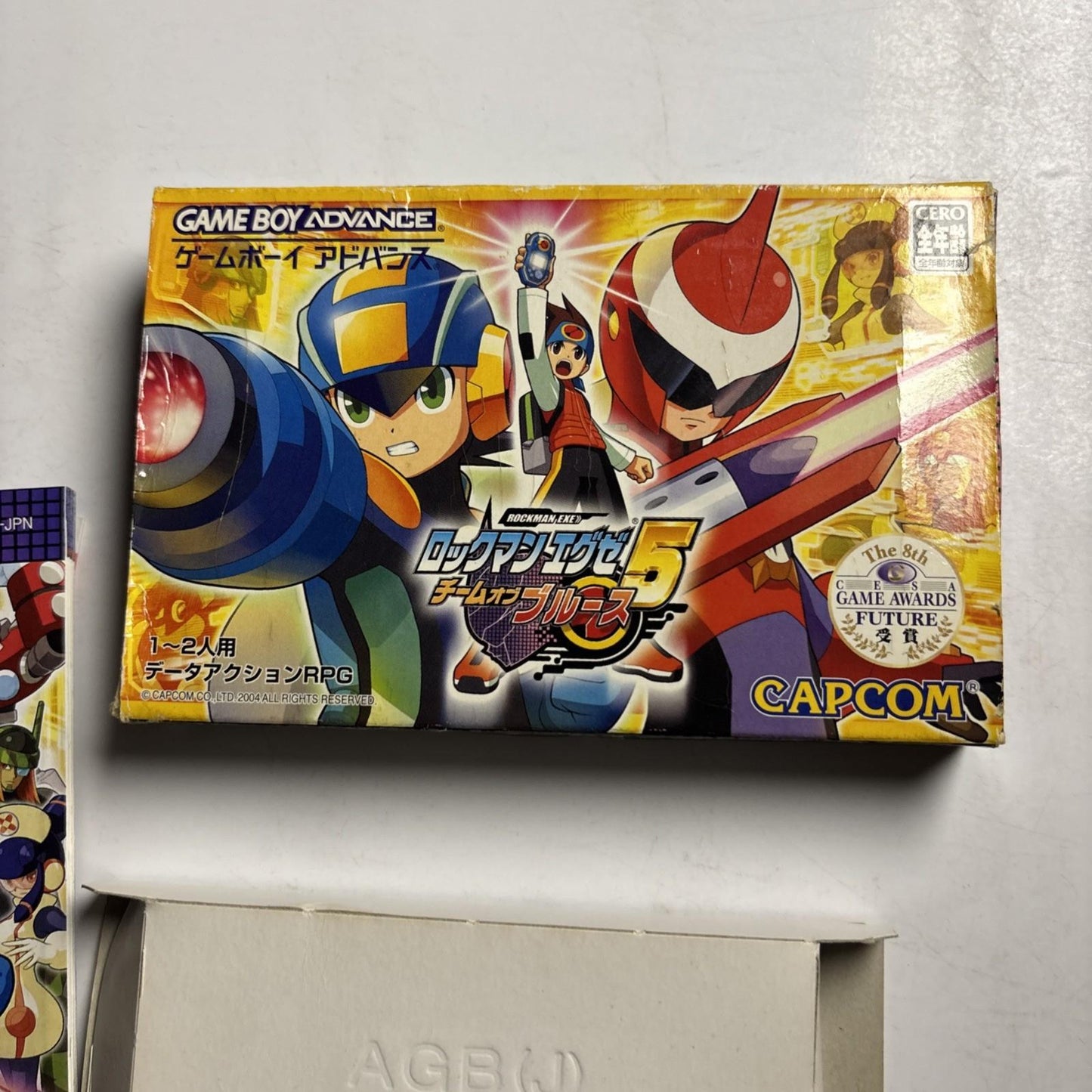 RockMan EXE 5: Team of Blues GBA Nintendo Gameboy Advance JAPAN Complete