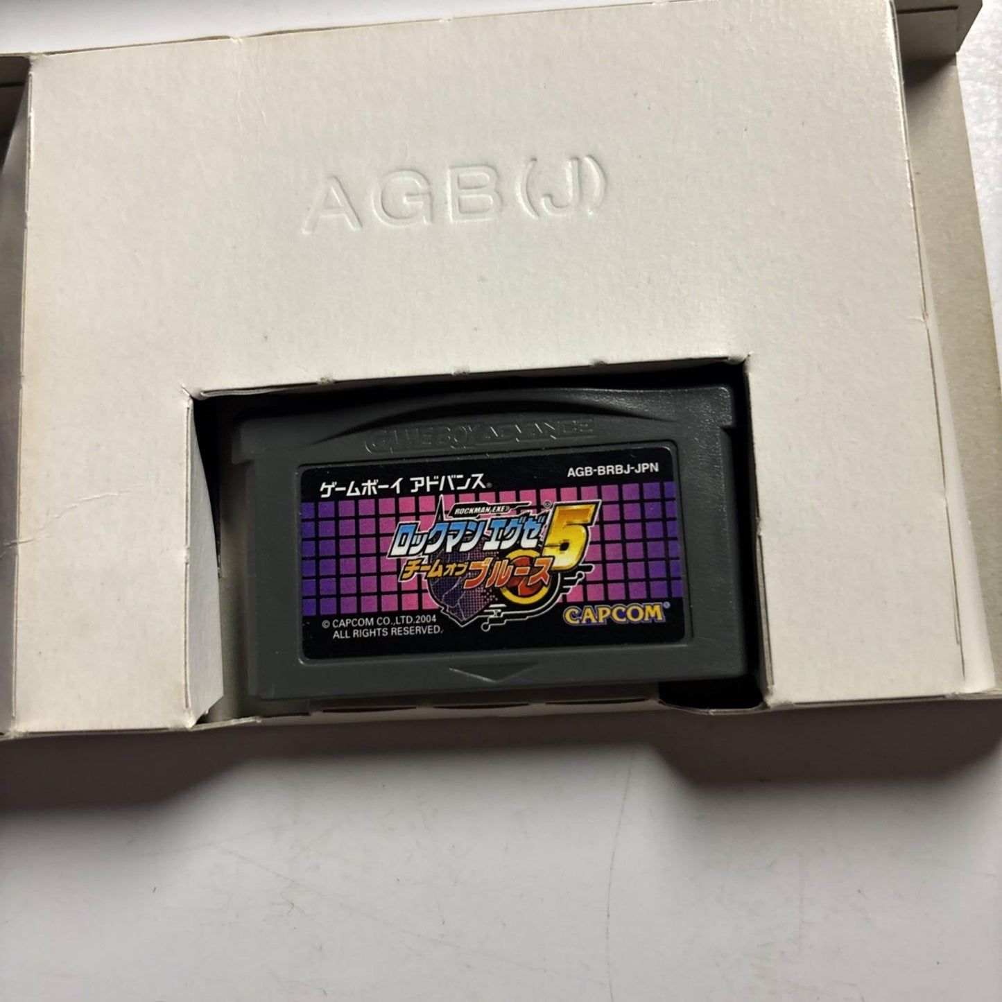 RockMan EXE 5: Team of Blues GBA Nintendo Gameboy Advance JAPAN Complete