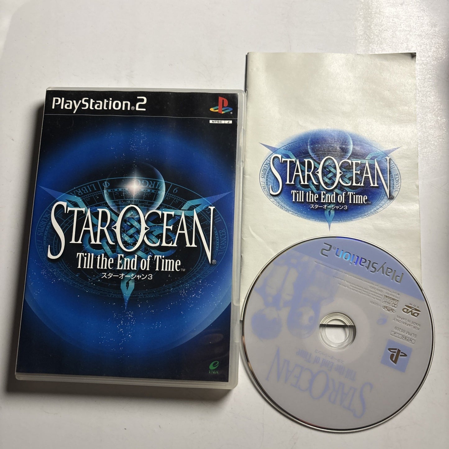 Star Ocean 3: Till the End of Time PS2 Sony PlayStation NTSC-J JAPAN Complete