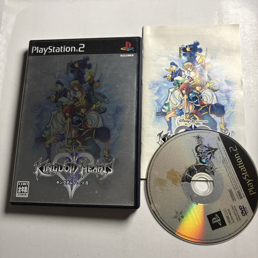 Kingdom Hearts II PS2 Sony PlayStation NTSC-J JAPAN Action RPG Game Complete