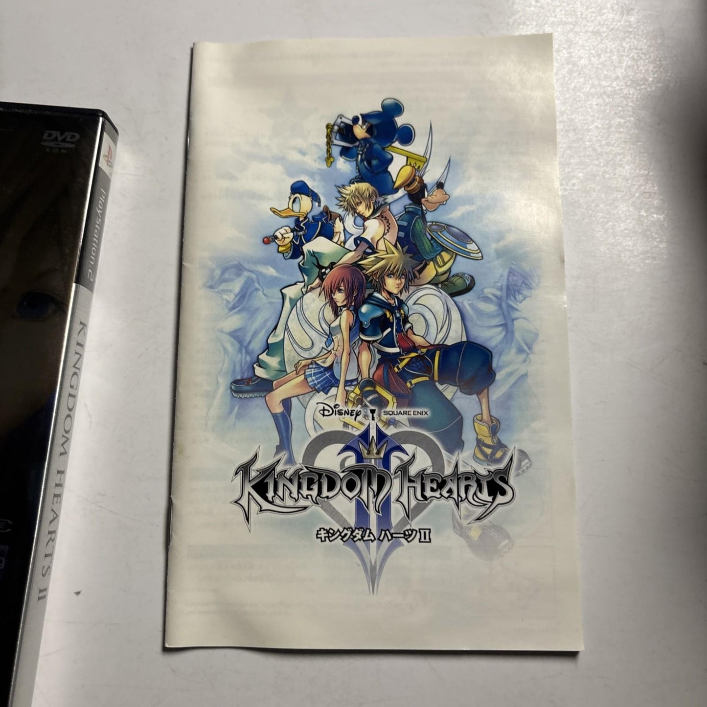 Kingdom Hearts II PS2 Sony PlayStation NTSC-J JAPAN Action RPG Game Complete