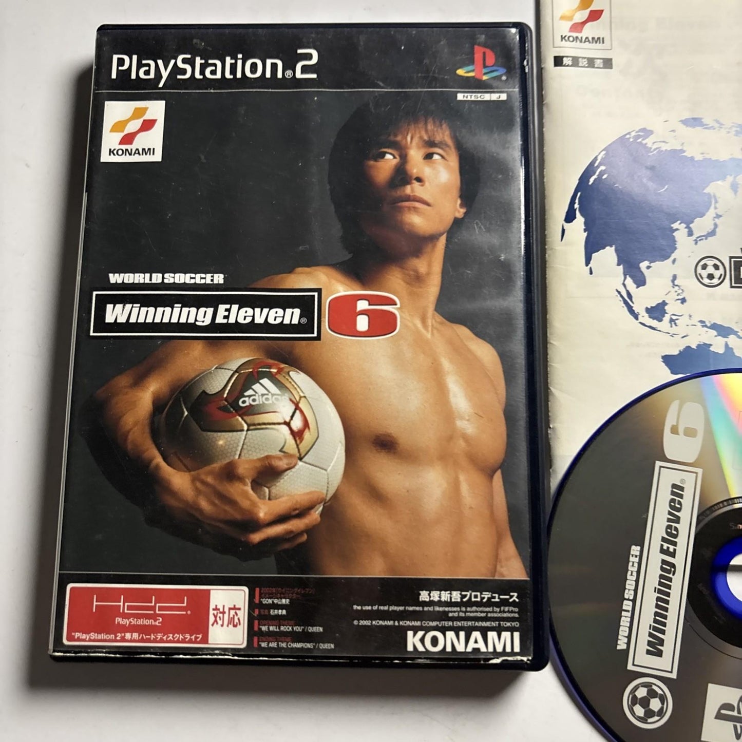 World Soccer Winning Eleven 6 PS2 Sony PlayStation NTSC-J JAPAN Game Complete