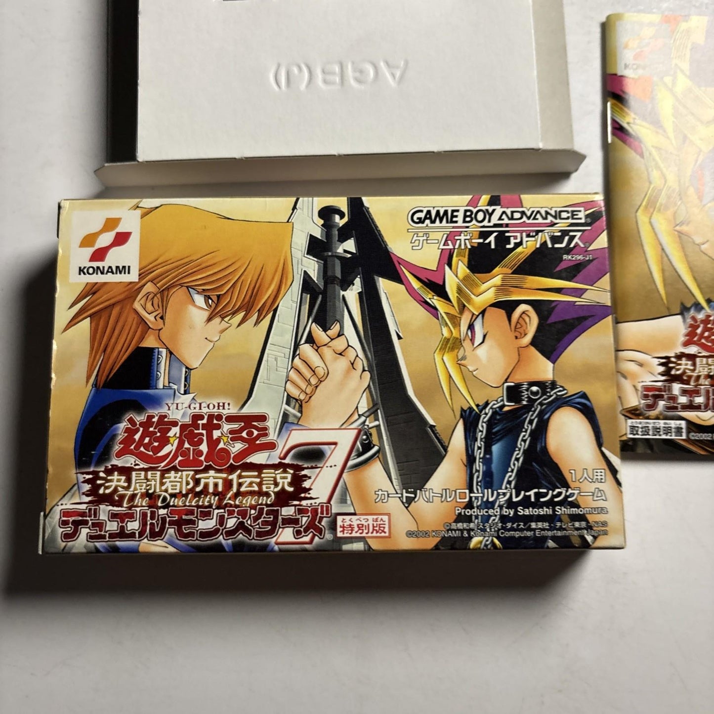 Yu-Gi-Oh! Duel Monsters 7 GBA Nintendo Gameboy Advance JAPAN 2002 Game Complete