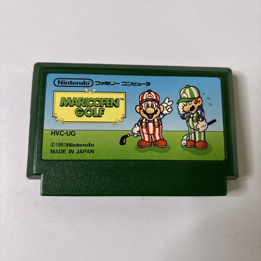 Mario Open Golf  FC Nintendo Famicom NES NTSC-J JAPAN 1991 Game