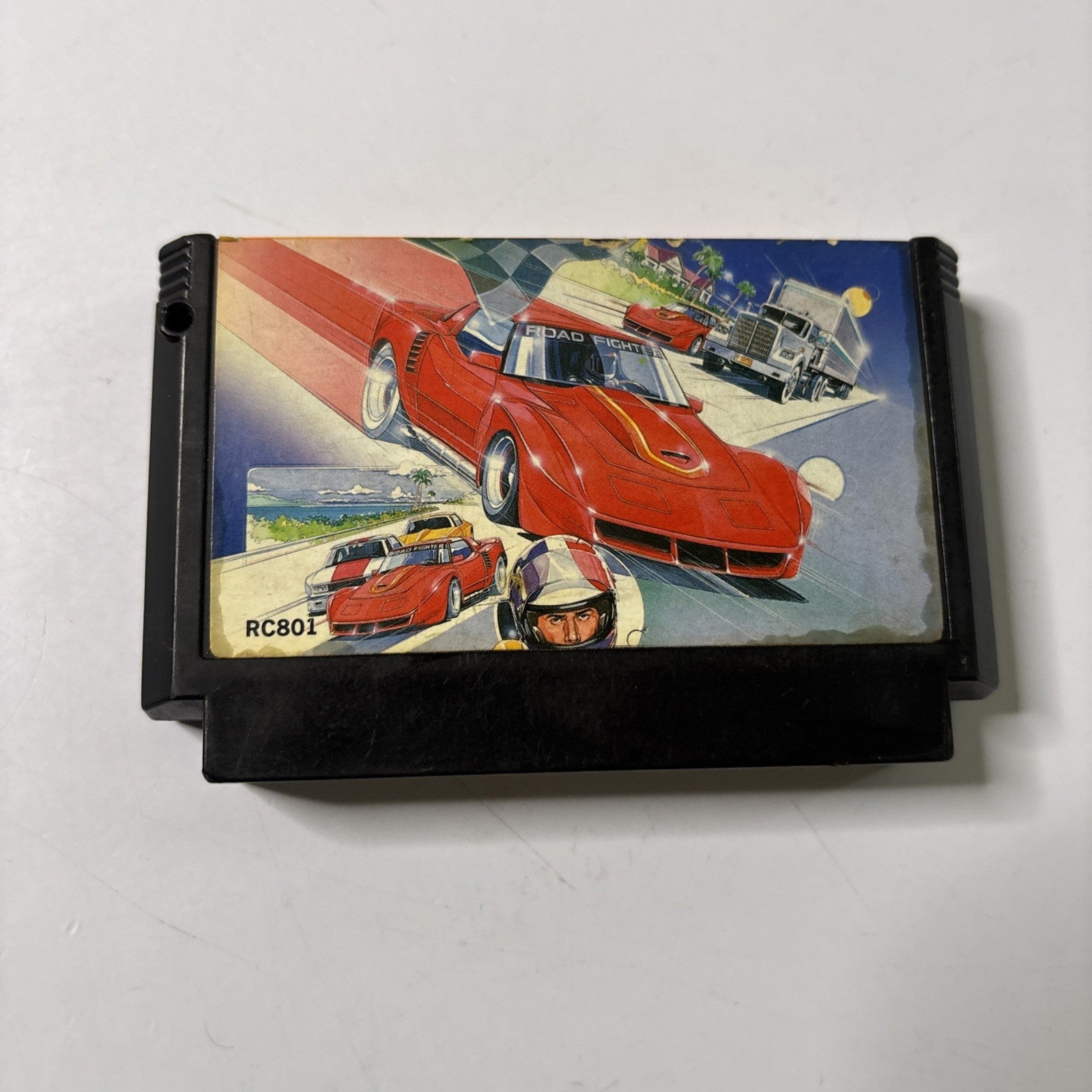 Road Races Nes Road Fighter 1984 FC Nintendo Famicom NES NTSC-J JAPAN Racing Game ...