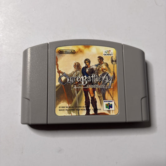 Ogre Battle 64 N64 Nintendo 64 NTSC-J JAPAN 1999 Strategy Game