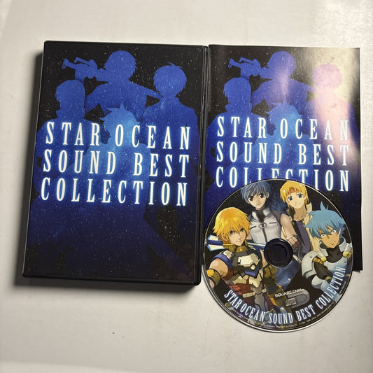 Star Ocean Sound Best Collection (CD, 2009) Japan Video Game Soundtrack