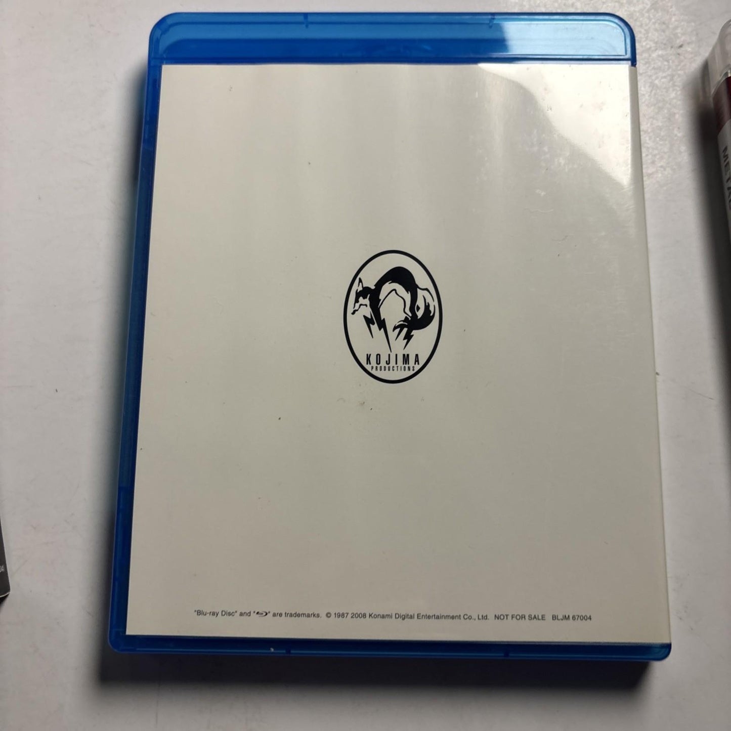 Metal Gear Solid 4 Box Set PS3 Sony PlayStation 3 JAPAN 2008 Game Complete