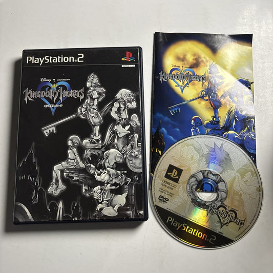 Kingdom Hearts PS2 Sony PlayStation NTSC-J JAPAN 2002 Square Game Complete