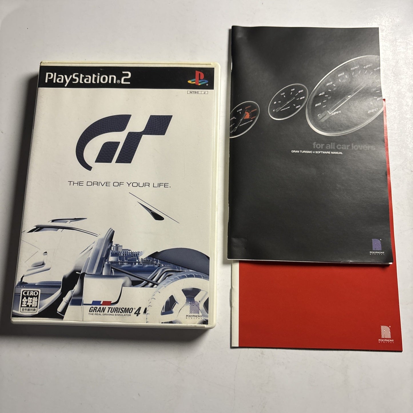 Gran Turismo 4 PS2 Sony PlayStation NTSC-J JAPAN Game Complete