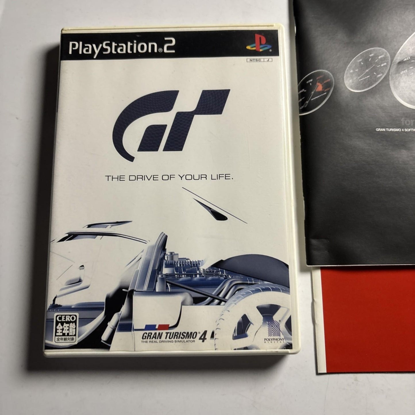 Gran Turismo 4 PS2 Sony PlayStation NTSC-J JAPAN Game Complete
