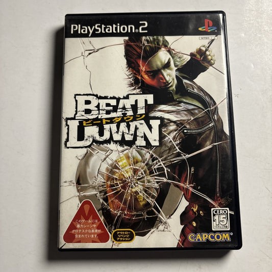 Beat Down 2005 PS2 Sony PlayStation NTSC-J JAPAN Capcom Game Complete