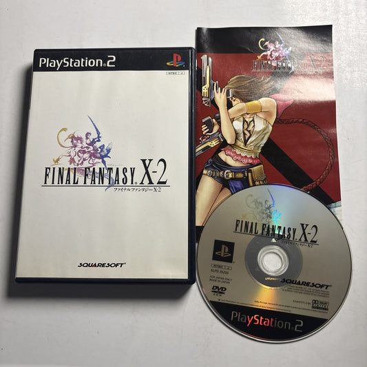 Final Fantasy X-2 PS2 Sony PlayStation NTSC-J JAPAN Game Complete