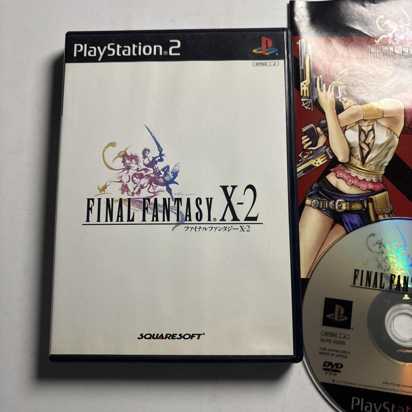 Final Fantasy X-2 PS2 Sony PlayStation NTSC-J JAPAN Game Complete