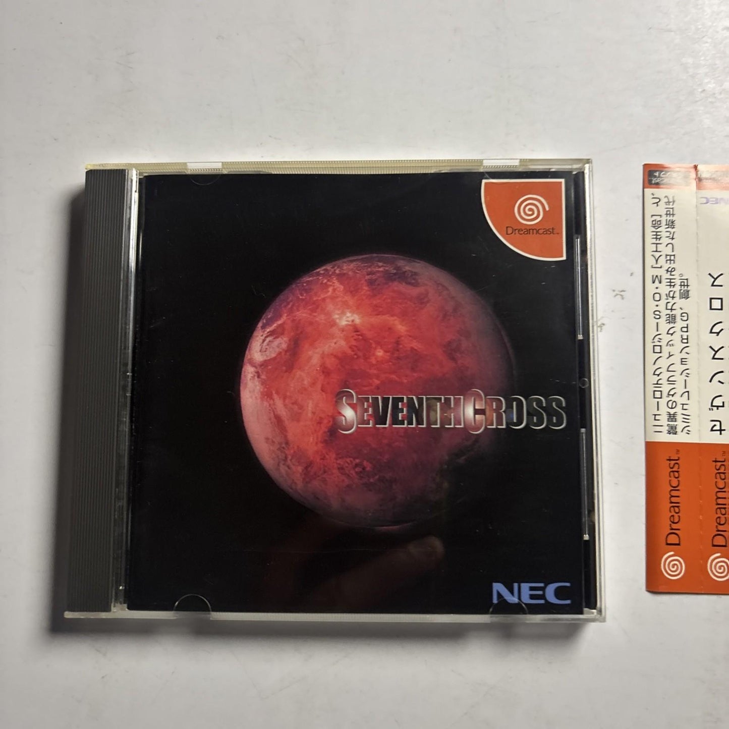 Seventh Cross 1998 DC Sega Dreamcast NTSC-J JAPAN Game Obi Complete