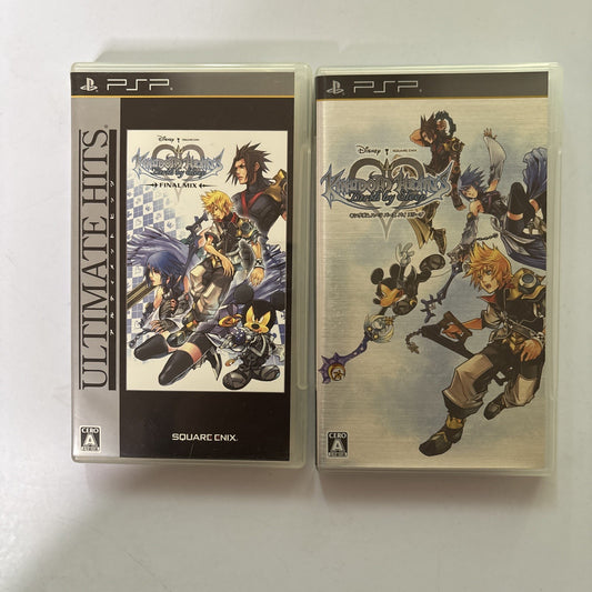 Kingdom Hearts: Final Mix + Birth By Sleep PSP PlayStation JAPAN Complete