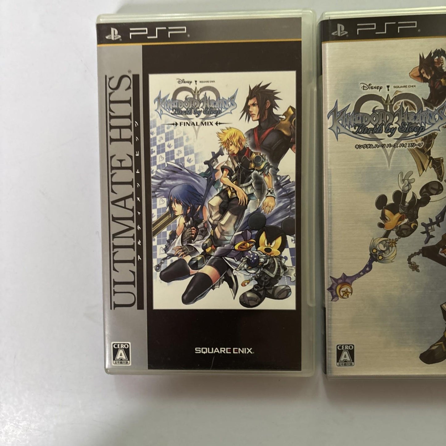 Kingdom Hearts: Final Mix + Birth By Sleep PSP PlayStation JAPAN Complete