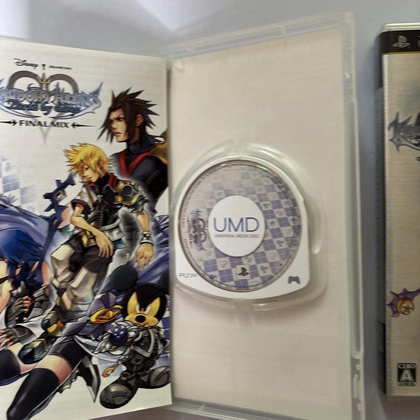 Kingdom Hearts: Final Mix + Birth By Sleep PSP PlayStation JAPAN Complete