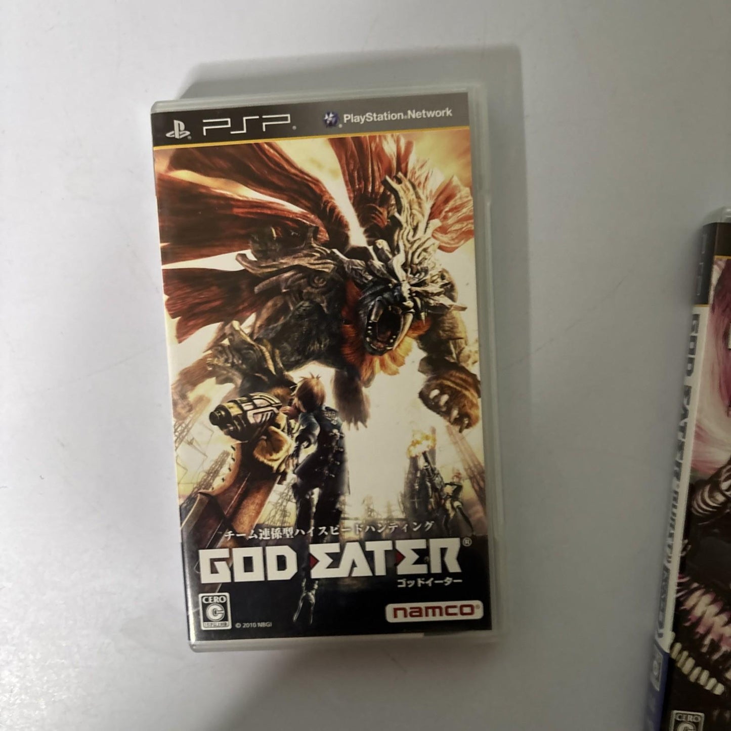 God Eater + God Eater Burst  PSP Sony PlayStation Portable JAPAN Game Complete