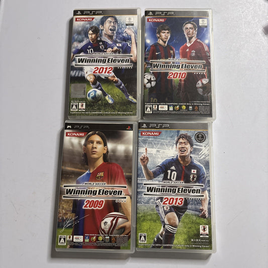 World Soccer Winning Eleven 2009 2010 2012 2013 Sony PSP JAPAN PES Football Game