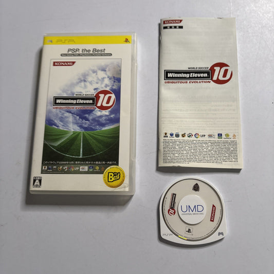 World Soccer Winning Eleven 10 PSP Sony PlayStation Portable JAPAN Game Complete