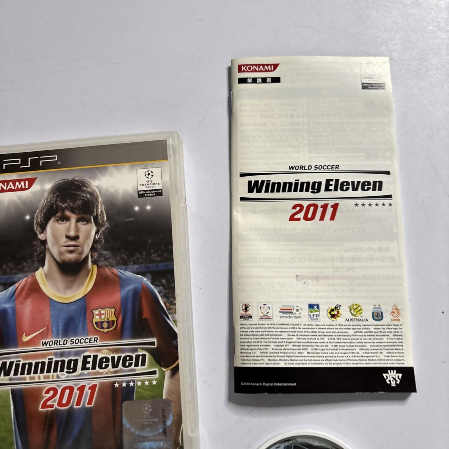 World Soccer Winning Eleven 2011 PSP PlayStation Portable JAPAN Game Complete