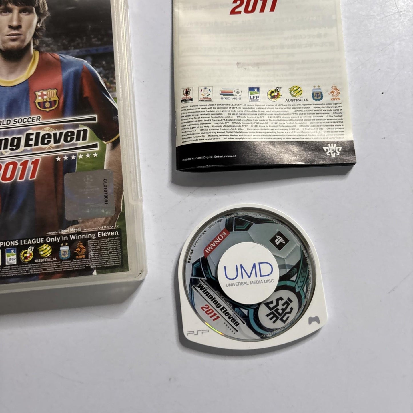 World Soccer Winning Eleven 2011 PSP PlayStation Portable JAPAN Game Complete