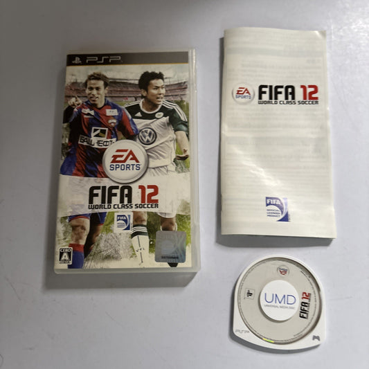 FIFA 12 PSP Sony PlayStation Portable JAPAN Game Complete