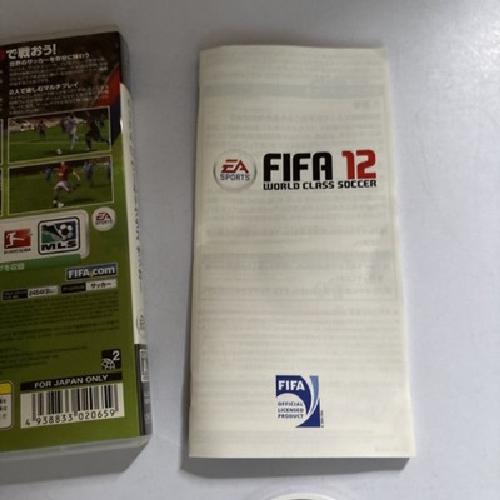 FIFA 12 PSP Sony PlayStation Portable JAPAN Game Complete