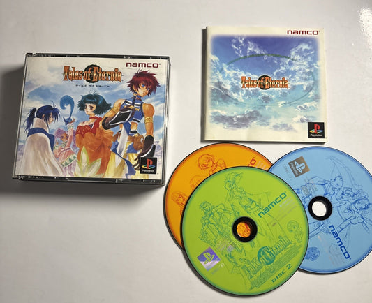 Tales Of Eternia PS1 Sony PlayStation NTSC-J JAPAN Namco Game