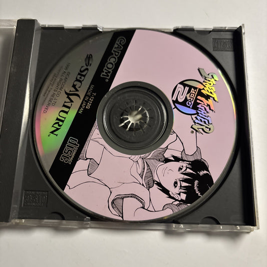 Street Fighter Zero 2 SEGA Saturn SS NTSC-J JAPAN Game *Disc Only