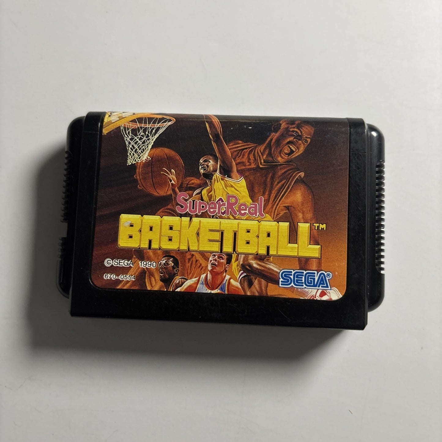 Super Real Basketball 1990 SEGA Mega Drive MD NTSC-J JAPAN Game