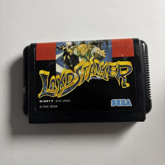 Land Stalker 1992 SEGA Mega Drive MD NTSC-J JAPAN Game