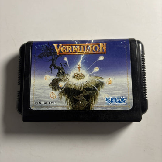 Vermilion 1989 SEGA Mega Drive MD NTSC-J JAPAN Game