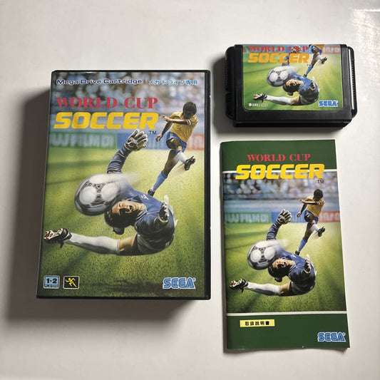 World Cup Soccer 1989 SEGA Mega Drive MD NTSC-J JAPAN Game Complete