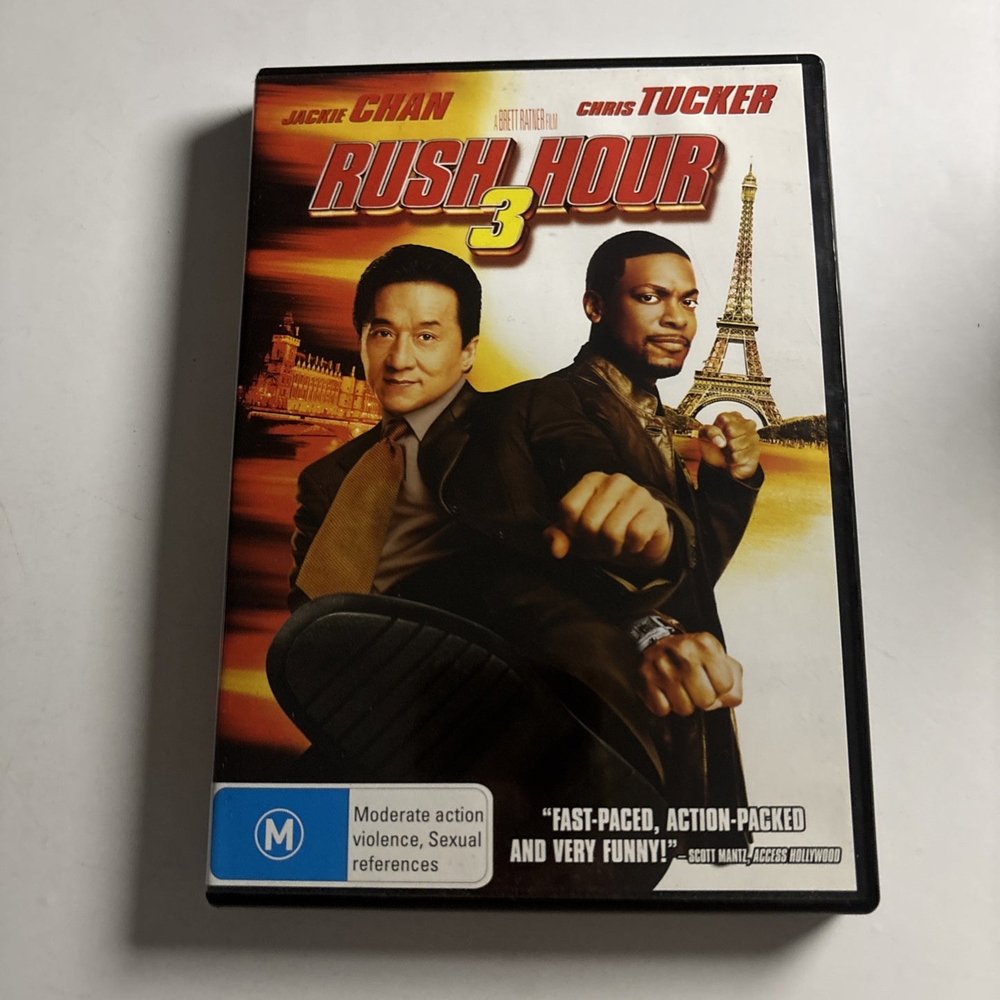 Rush Hour 3 (DVD, 2007) Jackie Chan, Chris Tucker Region 4 NEW