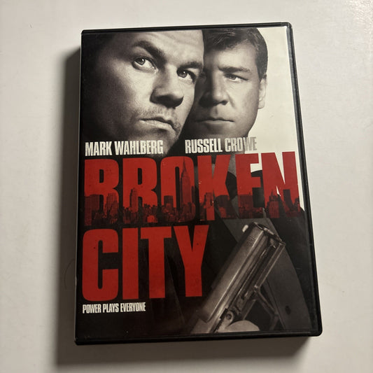 Broken City (DVD, 2013) Mark Wahlberg, Russell Crowe Region 1